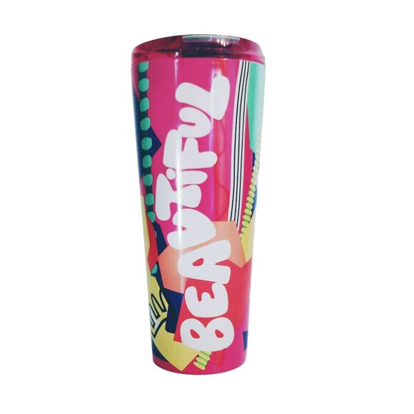 Starbucks Shae Anthony 2024 Rainbow Beautiful Stainless Steel 16oz Tumbler - Picture 1 of 7